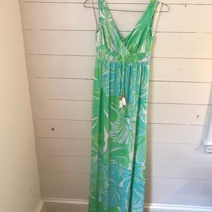 Lilly Pulitzer Isla V neck Maxi Dress XS